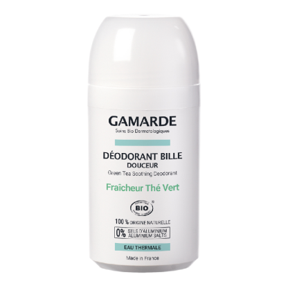 Deodorant roll-on natural cu ceai verde, 50ml, Gamarde