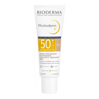 Gel crema corectoare Photoderm M, SPF50+, deschis, 40 ml, Bioderma