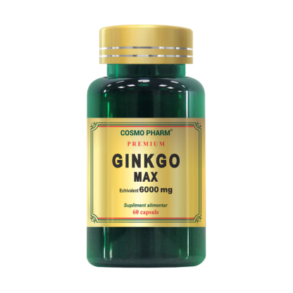 Ginkgo Max 6000mg, 60 capsule, Cosmo Pharm