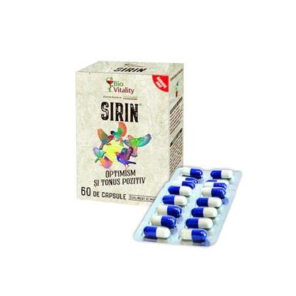 Bio Vitality Sirin Optimism si tonus pozitiv, 30 capsule