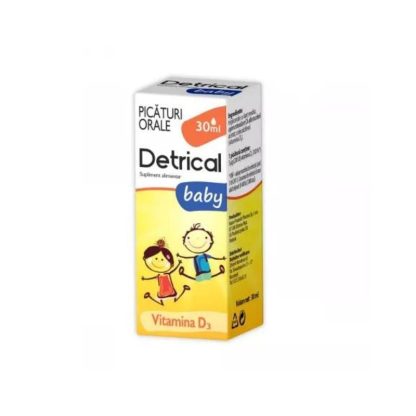 Detrical baby picaturi orale, 30 ml, Zdrovit