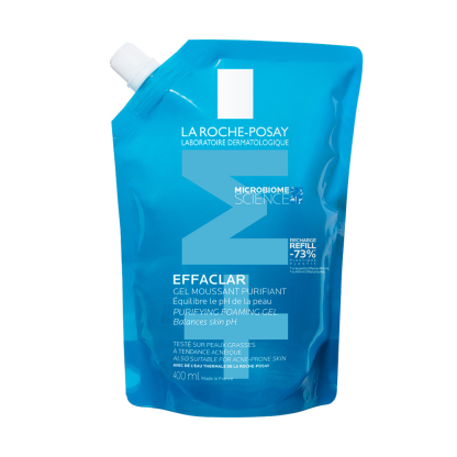 Rezerva Gel spumant purifiant Effaclar +M, 400 ml, La Roche Posay