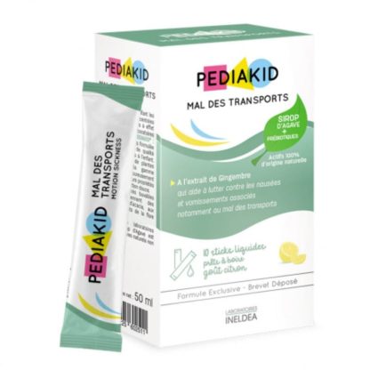 PEDIAKID Mal de Transport 10 sticks liquide, 5 ml