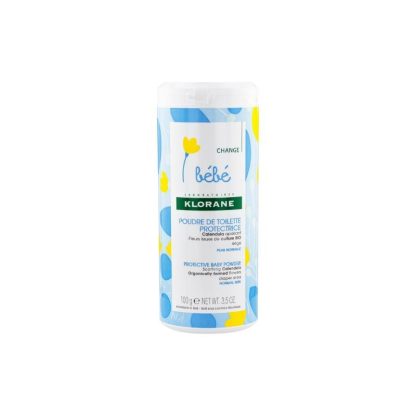 Klorane Bebe Pudra protectoare pentru copii, 100g