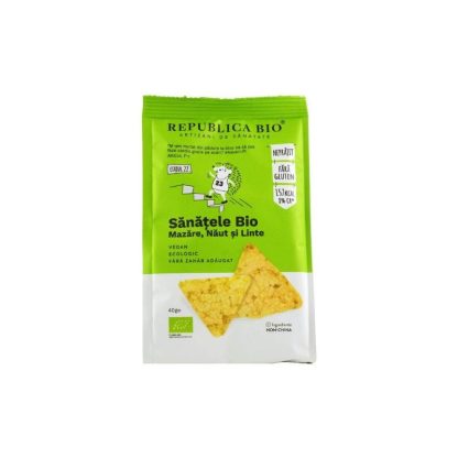 Republica BIO SANATELE Bio mazare,naut si linte fara gluten, 40g