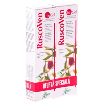 ABOCA Ruscoven gel bio, 100 ml 1+1 CADOU