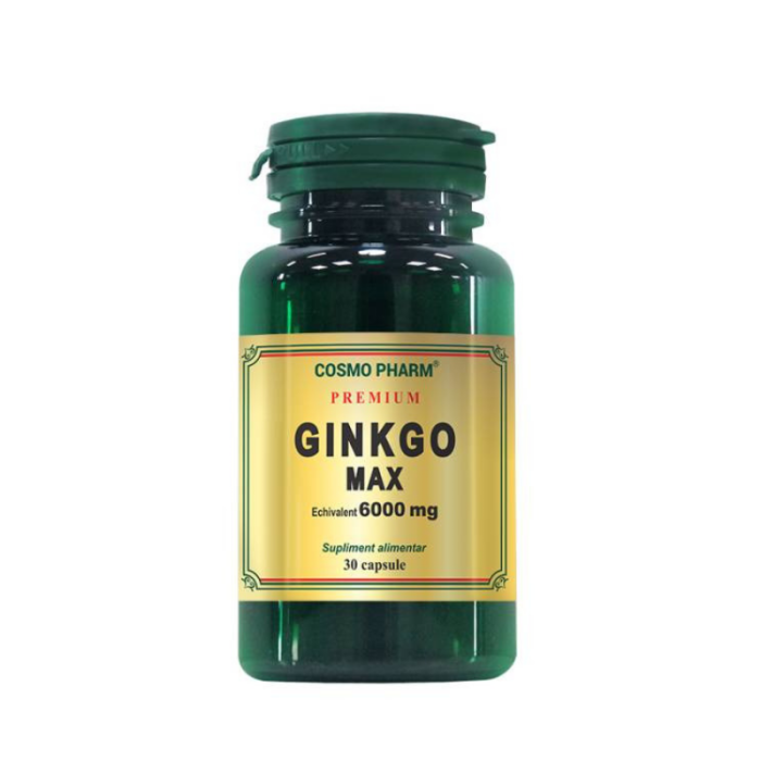 Cosmo Ginkgo max extract 120mg , 30 caps – mBank.ro