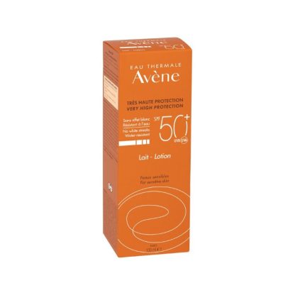 Lapte protector adulti pentru piele sensibila SPF50+, 100 ml, Avene