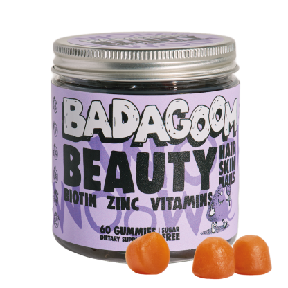 Beauty Hair Skin Nails, 60 jeleuri gumate, Badagoom