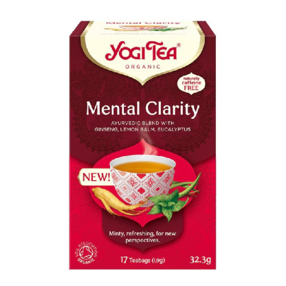 Ceai Bio Mental Clarity, 17 plicuri, Yogi Tea