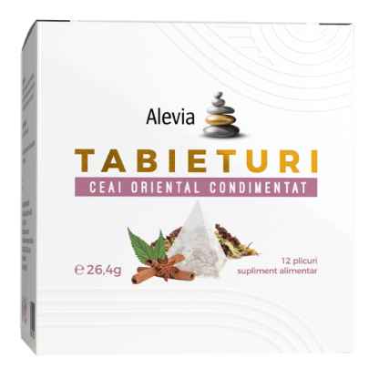 Ceai oriental condimentat Tabieturi, 12 plicuri, Alevia