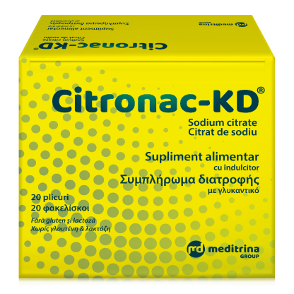 Citronac-KD, 20 plicuri, Meditrina Pharmaceuticals