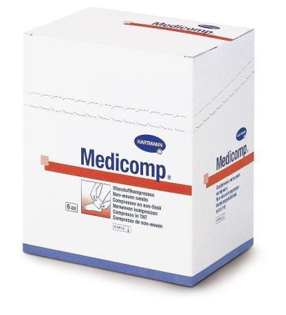 Comprese Medicomp Extra Steril HartMann, 10x10 cm x 25 buc