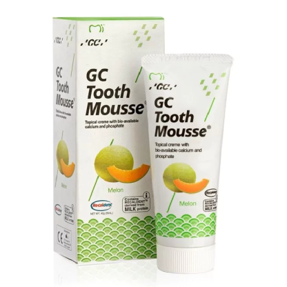 Crema dentara cu aroma de pepene galben Tooth Mousse, 40 g, GC Dental