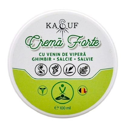 Crema Forte cu venin de vipera, 100 ml, Kasuf