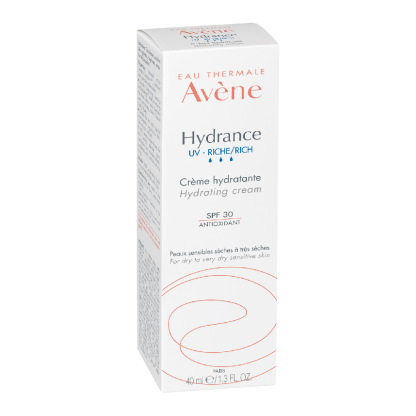 Crema hidratanta SPF30 Hydrance Riche UV, 40 ml, Avene