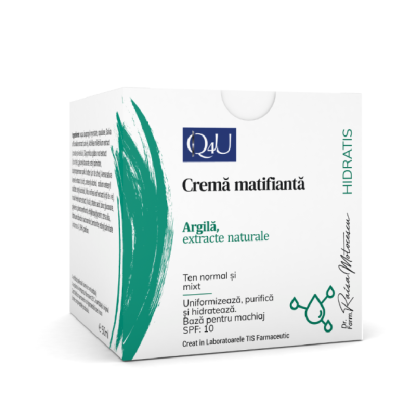 Crema matifianta Q4U, Tis Farmaceutic