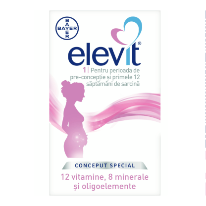 Elevit 1, 30 comprimate, Bayer