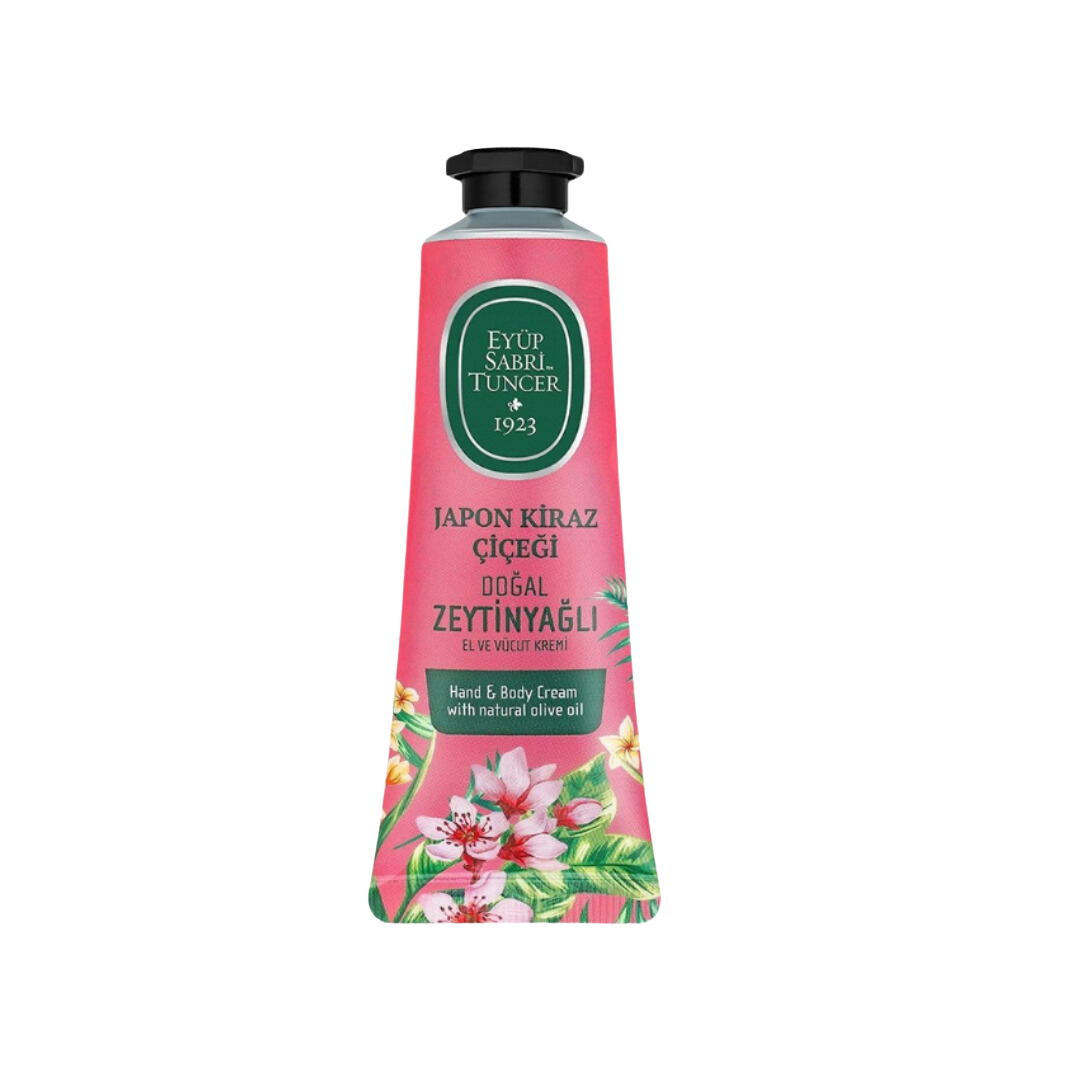 Crema de maini si corp cu ulei masline Japanese Cherry Blossom 50 ml, Eyup