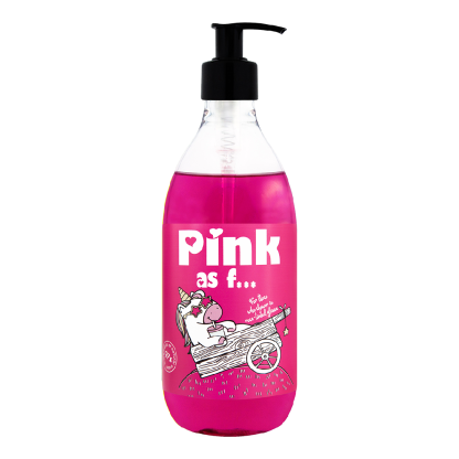 Gel de dus unisex PINK AS F***, 500ml, LaQ