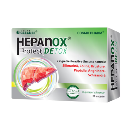 Hepanox Protect Detox, 30 capsule, Cosmo Pharm