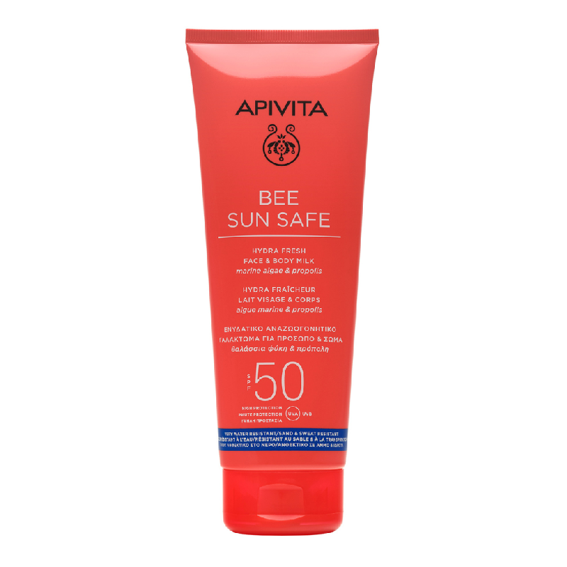 Lotiune protectie solara corp si ten SPF50 Bee Sun Safe, 200 ml, Apivita