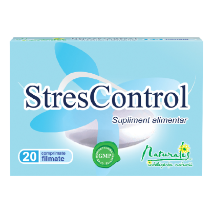 StresControl, 20 comprimate, Naturalis