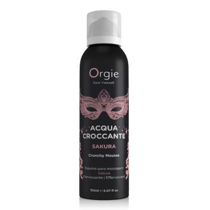 Spuma masaj Acqua Croccante Sakura, 150 ml, Orgie