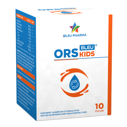 ORS Kids Bleu, 10 plicuri*5.5 g, Bleu Pharma