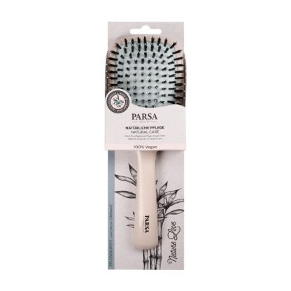 Perie de par paddle Care Brush Organic, bej, 1 bucata, Parsa