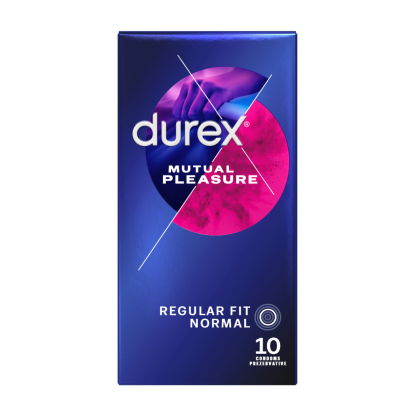 Prezervative Mutual Pleasure, 10 bucati, Durex