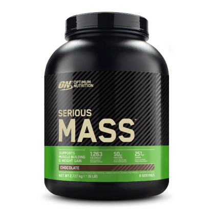 Gainer proteine din zer ON Serious Mass, Chocolate, 2.73 kg, Optimum Nutrition