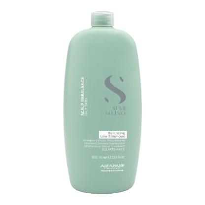 Sampon de echilibrare anti-sebum Semi di Lino Scalp Rebalansing Balancing, 1000 ml, Alfaparf