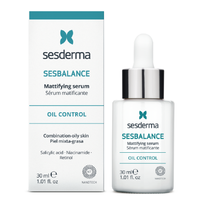 Ser matifiant pentru ten mixt si gras Sesbalance, 30 ml, Sesderma