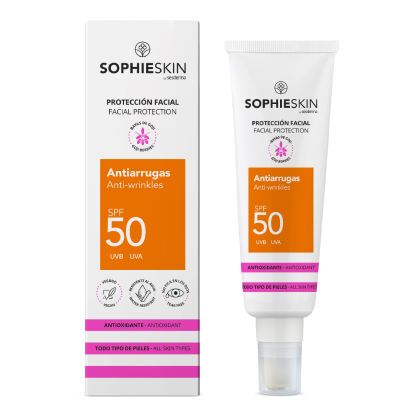 Crema Fotoprotectie Antirid, Spf50, 50ml, Sophieskin