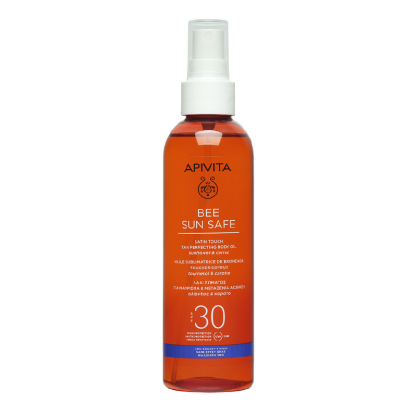 Ulei bronzant SPF30 Bee Sun Safe, 200 ml, Apivita