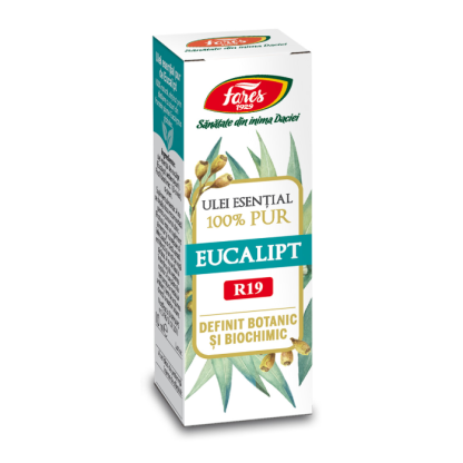 Ulei esential de eucalipt R19, 10 ml, Fares