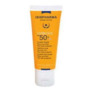 Fluid nuantator Tinted Fluid SPF50+UVEBLOCK, 40ml, IsisPharma
