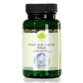 Acid Folic (5-MTHP) 400 mg, 120 capsule