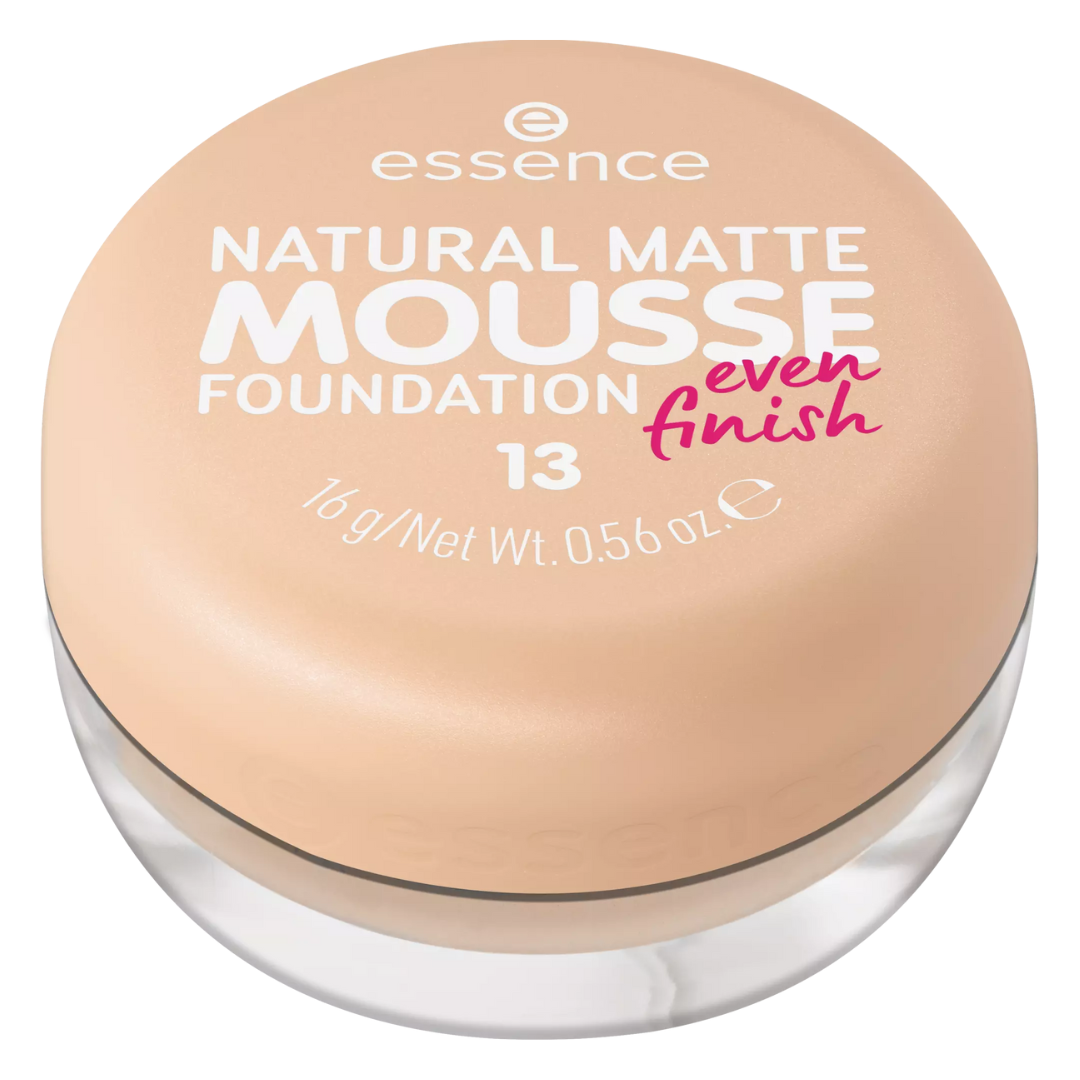 Fond de ten mat, 13 Natural Matte Mousse, 16g, Essence