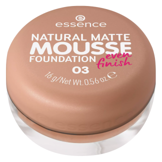 Fond de ten mat, 03 Natural Matte Mousse, 16g, Essence