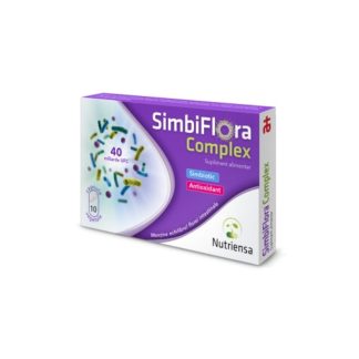 SimbiFlora Complex, 10 capsule vegetale, Antibiotice SA
