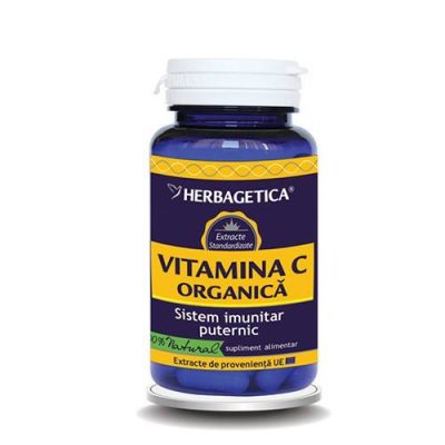 Vitamina C organica, 30 capsule, Herbagetica