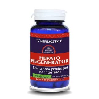 Hepato regenerator, 60 capsule, Herbagetica
