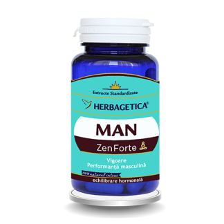 Man zen forte, 60 capsule, Herbagetica