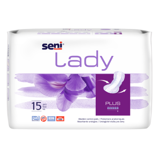 Absorbante urologice pentru incontinență Lady Plus, 15 bucati, Seni