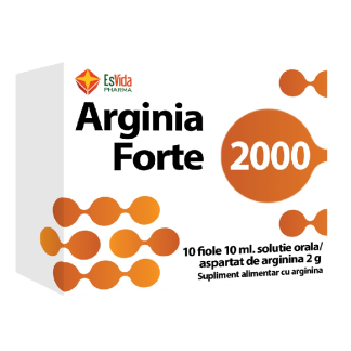 Arginia Forte 2000, 10 fiole, Esvida Pharma