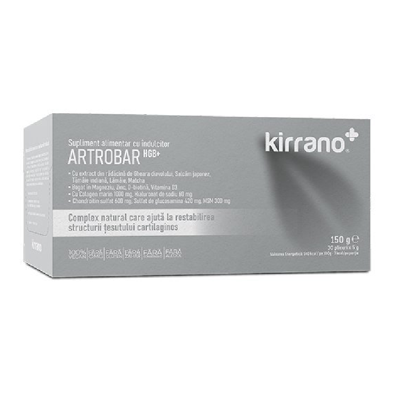 ArtroBar HGB+, 30plicuri*5g, Kirrano