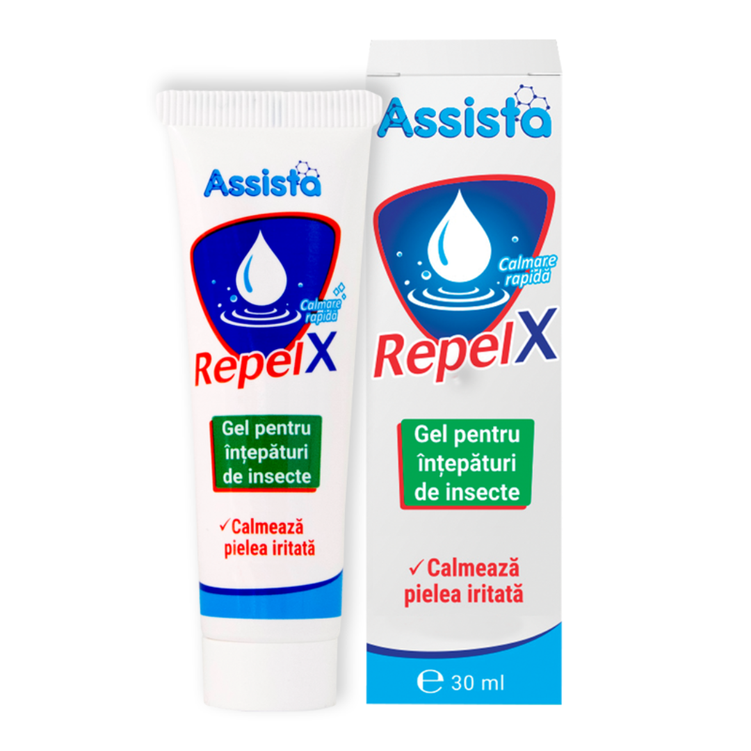 Gel intepaturi insecte RepelX, 30 ml Assista