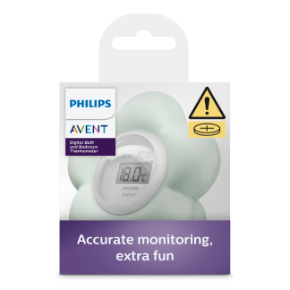 Termometru digital camera/baie, SCH480/00, Avent